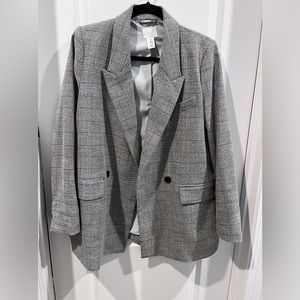 H&M Plaid Blazer